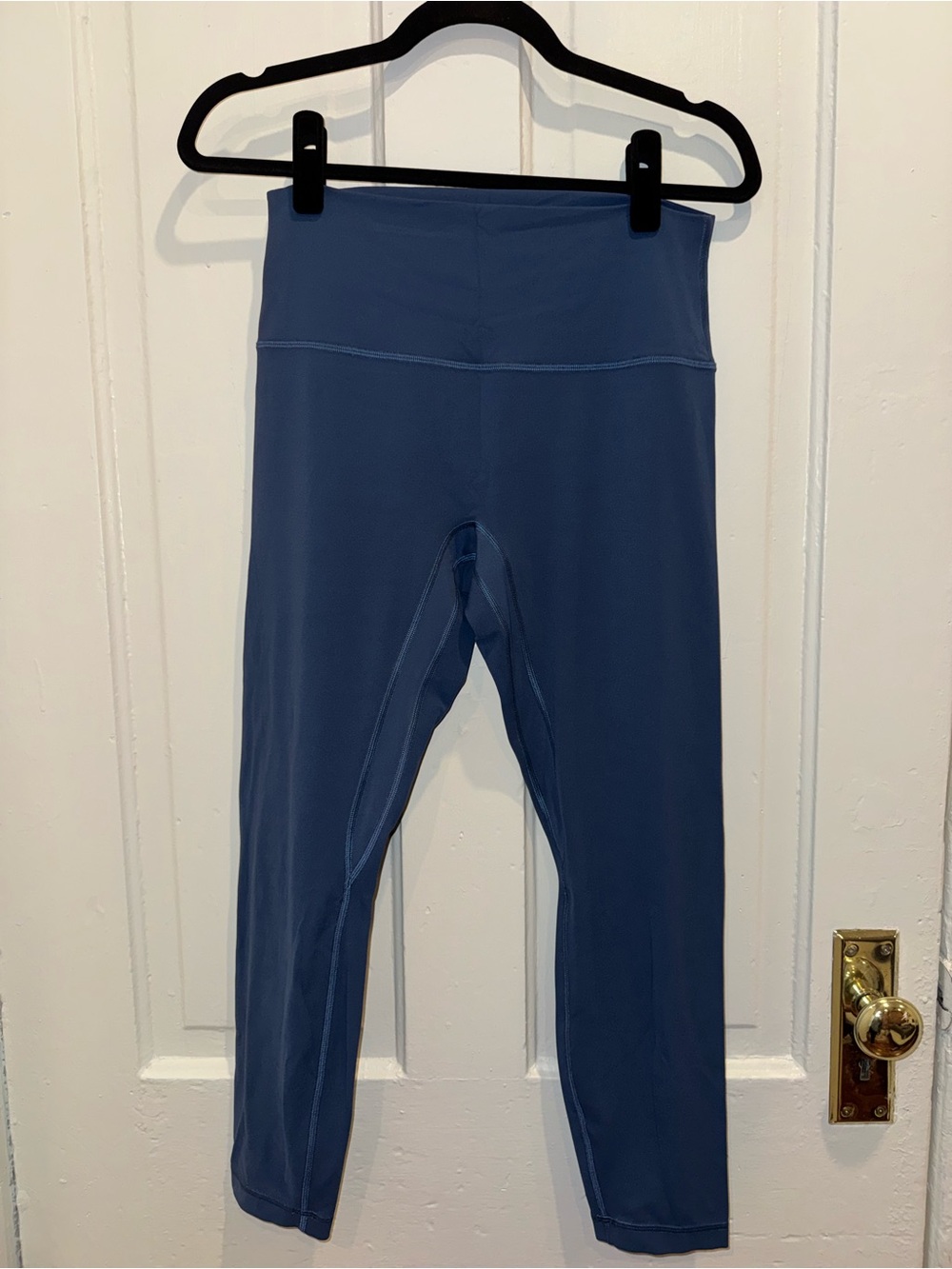 NWOT lululemon Align No Line High-Rise Pant 25", Blue Twill, 10